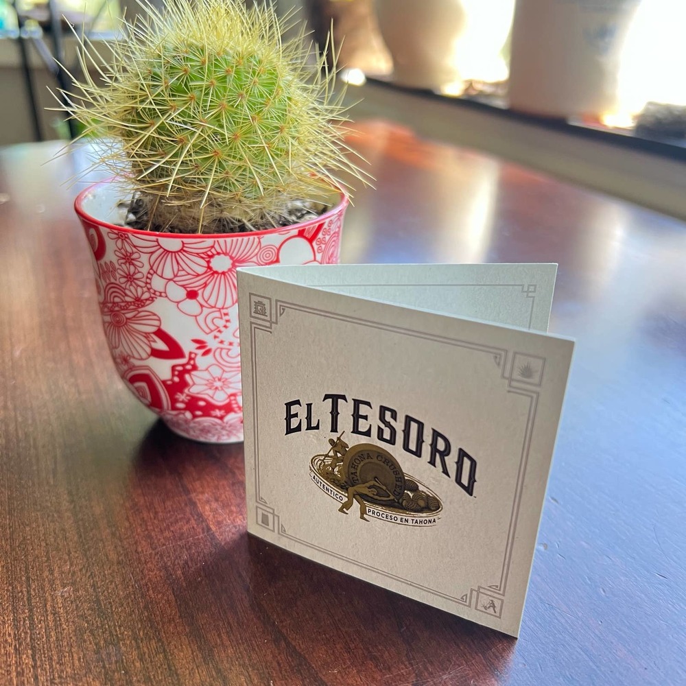 El Tesoro Tequila Lapel Hat Pin Don Felipe Agave Man